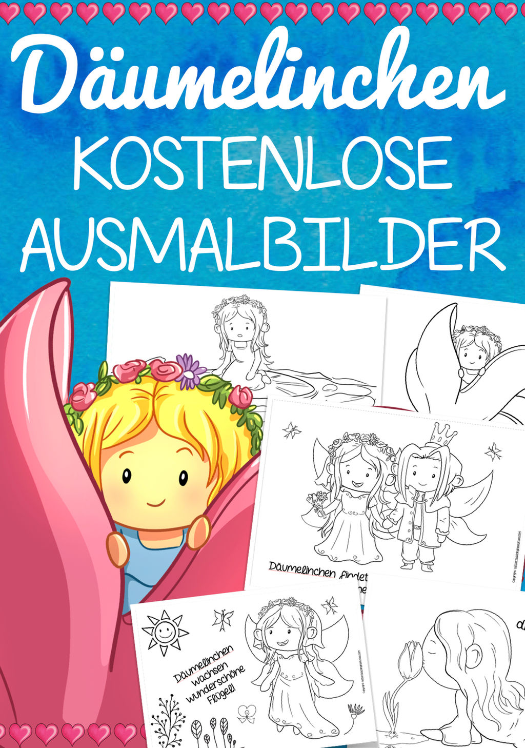 Malvorlagen "Däumelinchen" Kostenlos! Malvorlagen "Däumelinchen" Kostenlos!