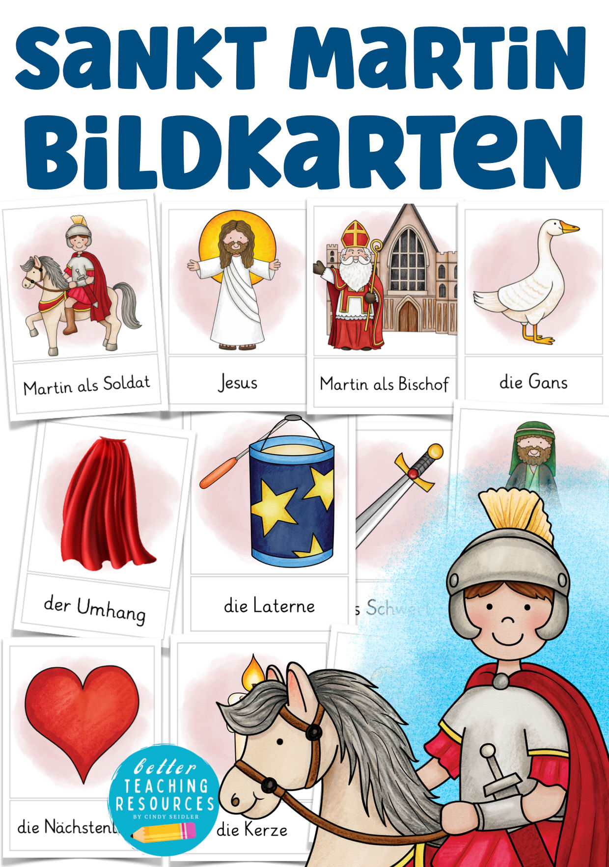 Sankt Martin Bildkarten I Martinstag Religion in der Grundschule Unterrichtsmaterial