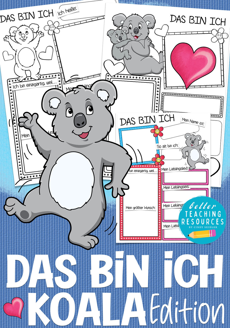 Koalaklasse Klassentier Koala sich vorstellen Arbeitsblätter Grundschule Deutsch