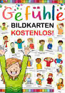 Bildkarten zum Thema Gefühle mit Cliparts von Sarah Pecorino