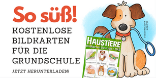 Haustiere Bildkarten - kostenlos für DAZ oder den Sachunterricht in der Grundschule