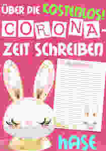 Hase mit Corona Gesichtsmaske Coronavirus Grundschule, Hasenklasse