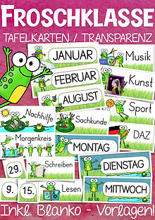 Froschklasse Unterrichtsmaterial und Freebies