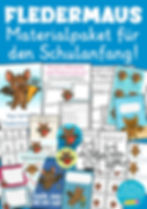 Fledermausklasse Klassentier Fledermaus Schulanfang Materialpaket