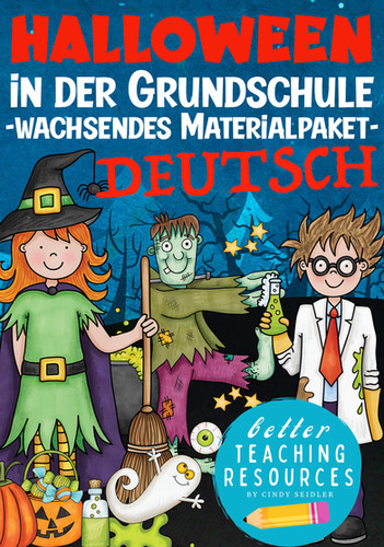 Halloween XXL Materialpaket Deutsch in der Grundschule ...
