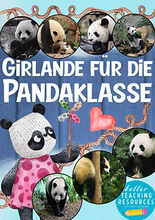 Pandaklasse Tafelmaterial für die Grundschule - Sozialformen mit dem Klassenmaskottchen 