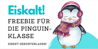 Kostenlose Feriengrüße für die Pinguinklasse