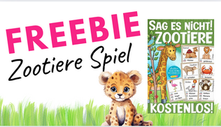 Zootiere Spiel für Kinder kostenlos! Deutsch in der Grundschule - Wortschatz spielerisch fördern