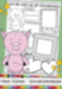 Meine Stärken - Schweineklasse I Deutsch und Ethik Klassentier Schwein Unterrichtsmaterial Grundschule Schweinchenklasse