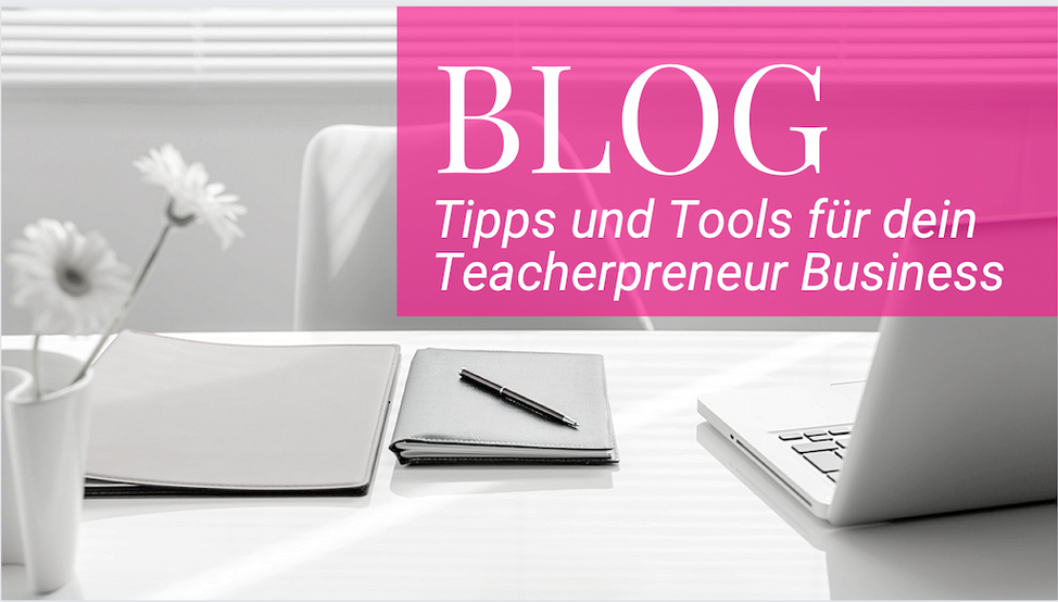 Blog von Cindy Seidler Teacherpreneur Academy - Unterrichtsmaterialien verkaufen und Geld verdienen eduki