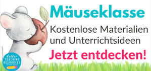 Sorglospaket für die Mäuseklasse mit Unterrichtsmaterial zum Klassentier Maus.