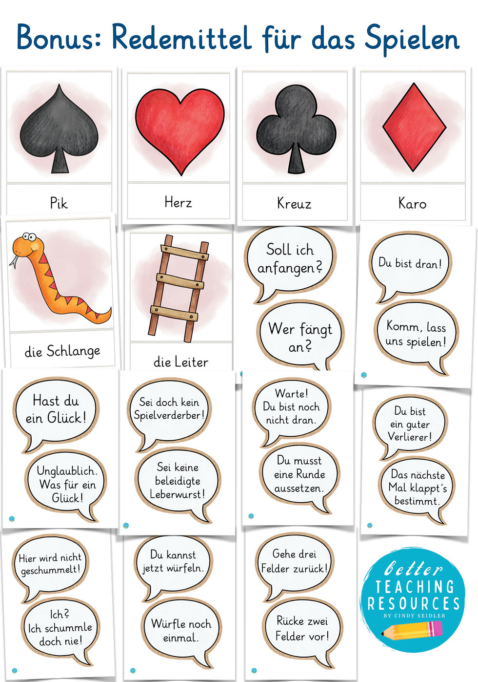 Miniaturbild: Spielen – Wortschatz & Redemittel für Deutsch als Zweitsprache (DAZ)