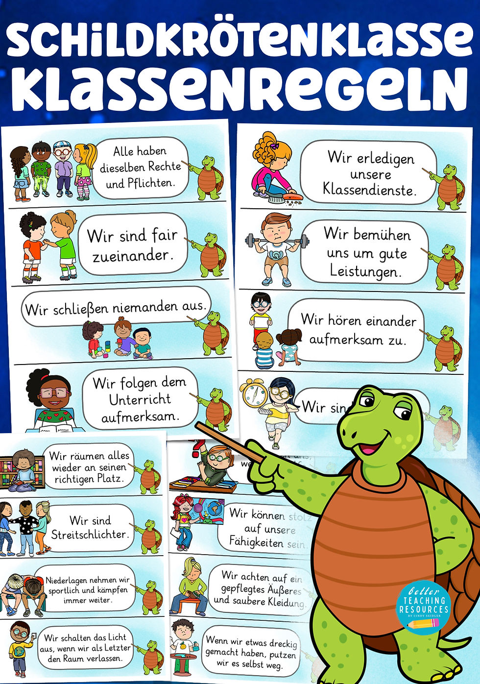 Klassentier Schildkröte Schildkrötenklasse Klassendienste Klassenmaskottchen Grundschule