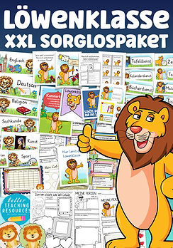 Materialvorschau: Sorglospaket für die Löwenklasse.