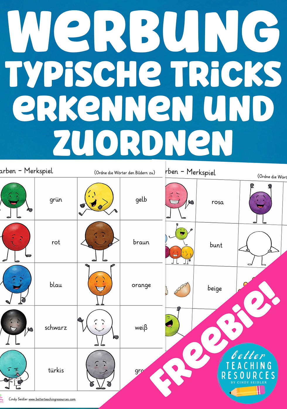 Werbung durchschauen – typische Werbetricks erkennen und zuordnen Unterrichtsmaterial Grundschule