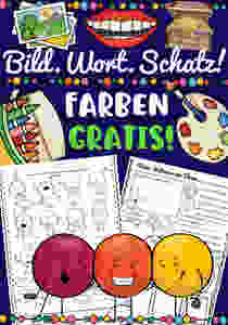 Bildwörterbuch Farben kostenlos - Englisch in der Grundschule
