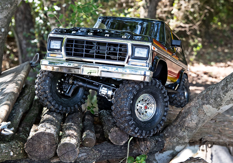 Miniature : TRA82046-4SUNSET  TRX4 79 Ford Bronco 1/10 Crawler, XL-5 HV, Titan 12T
