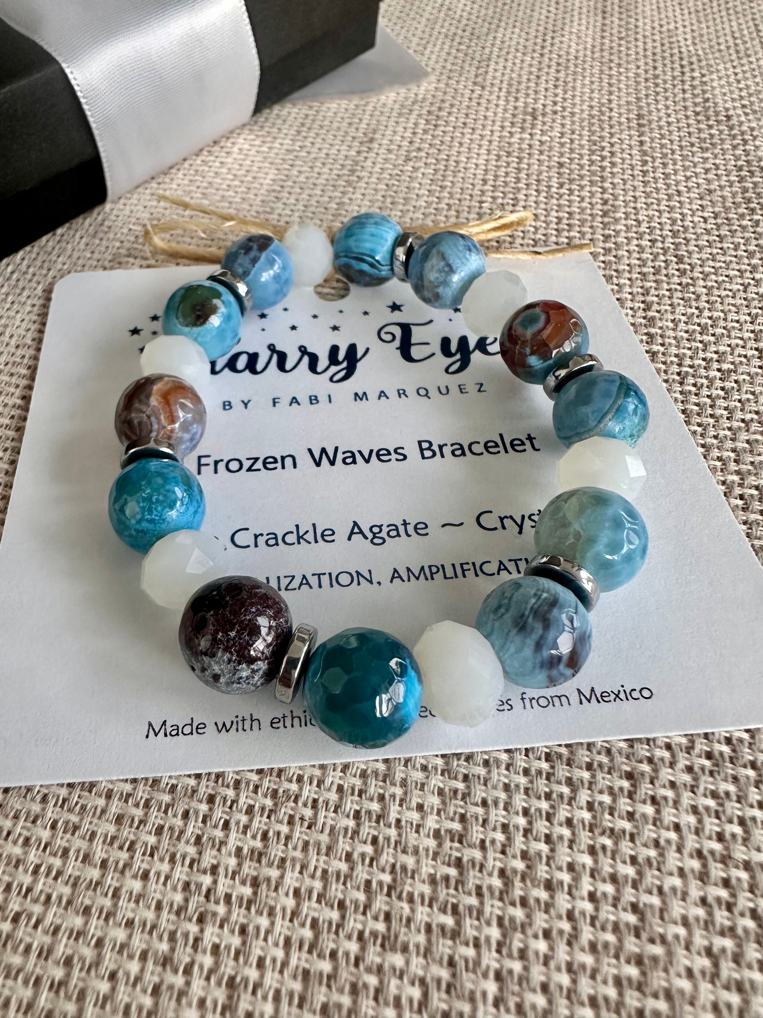 Frozen Waves Bracelet !