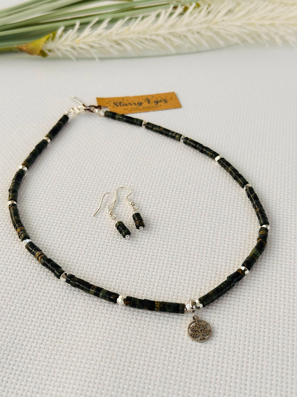 Thumbnail: Eternal Balance Necklace and Earrings Set!
