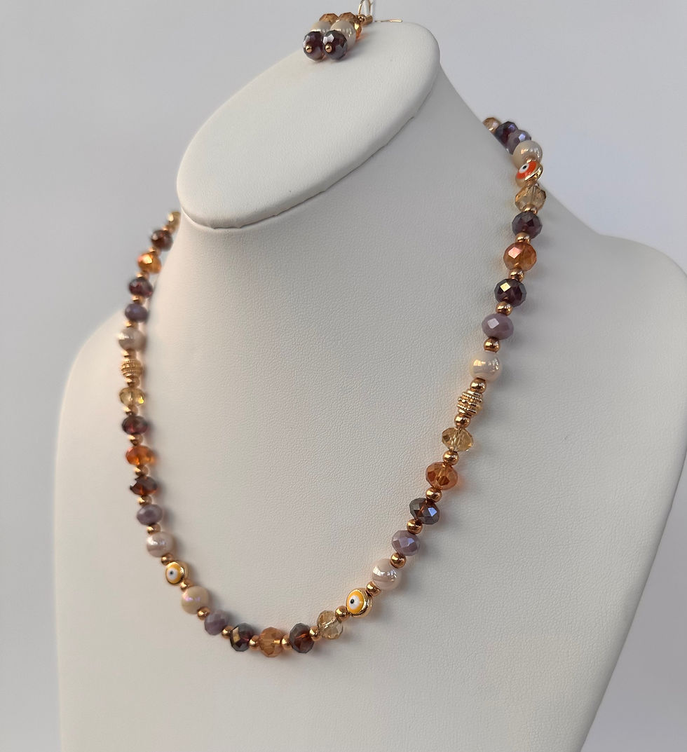 Thumbnail: Enchanting Harmony Necklace Set!