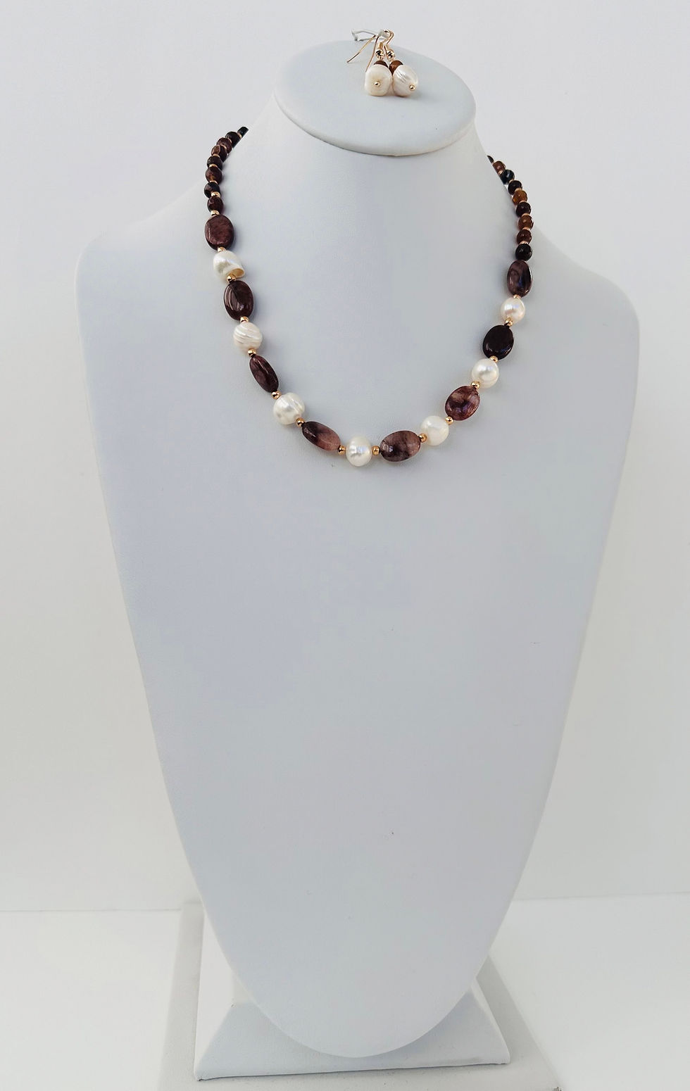 Thumbnail: Earthly Elegance Necklace and Earrings Set
