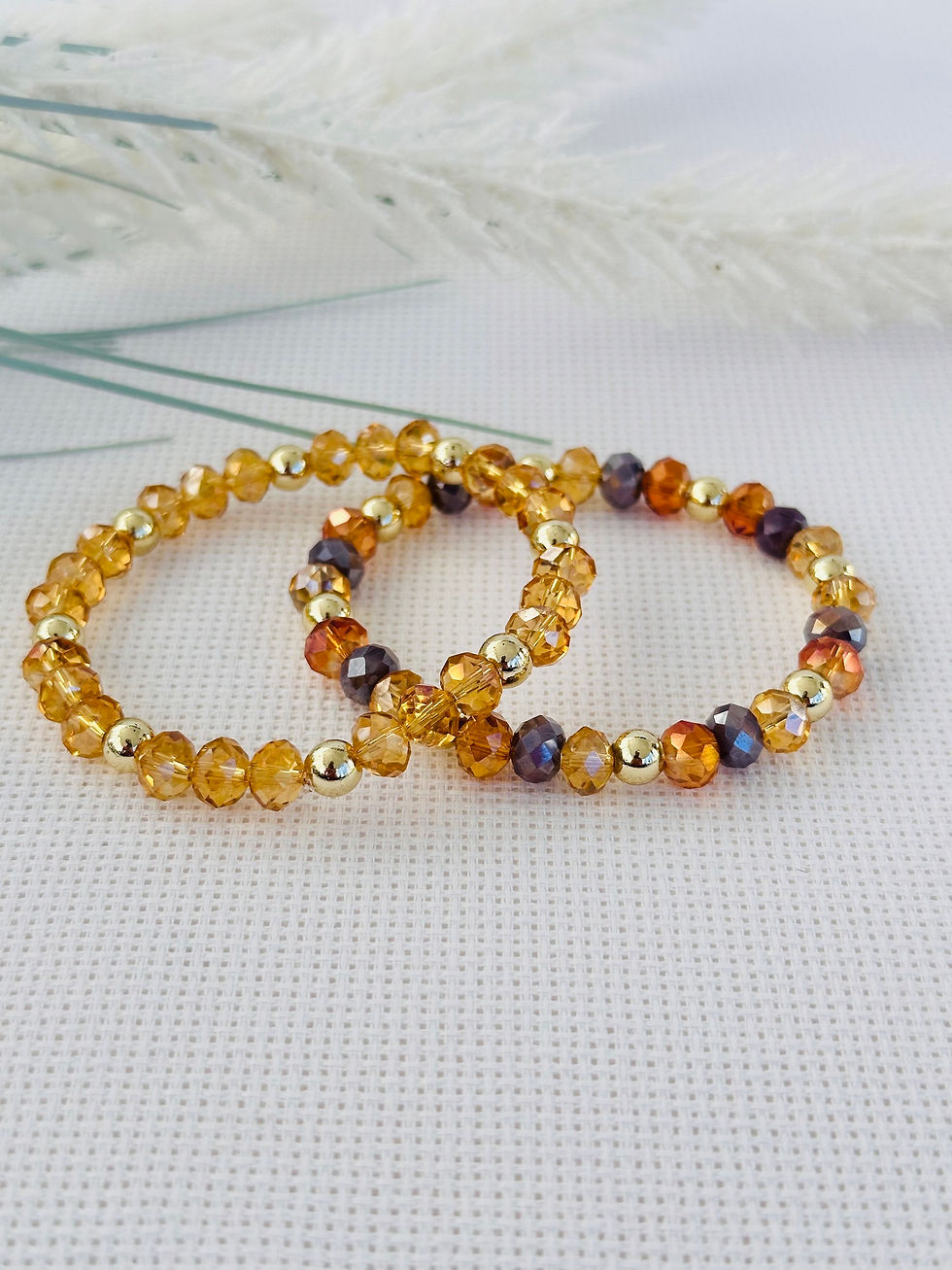 Thumbnail: Golden Harmony Bracelet Set!
