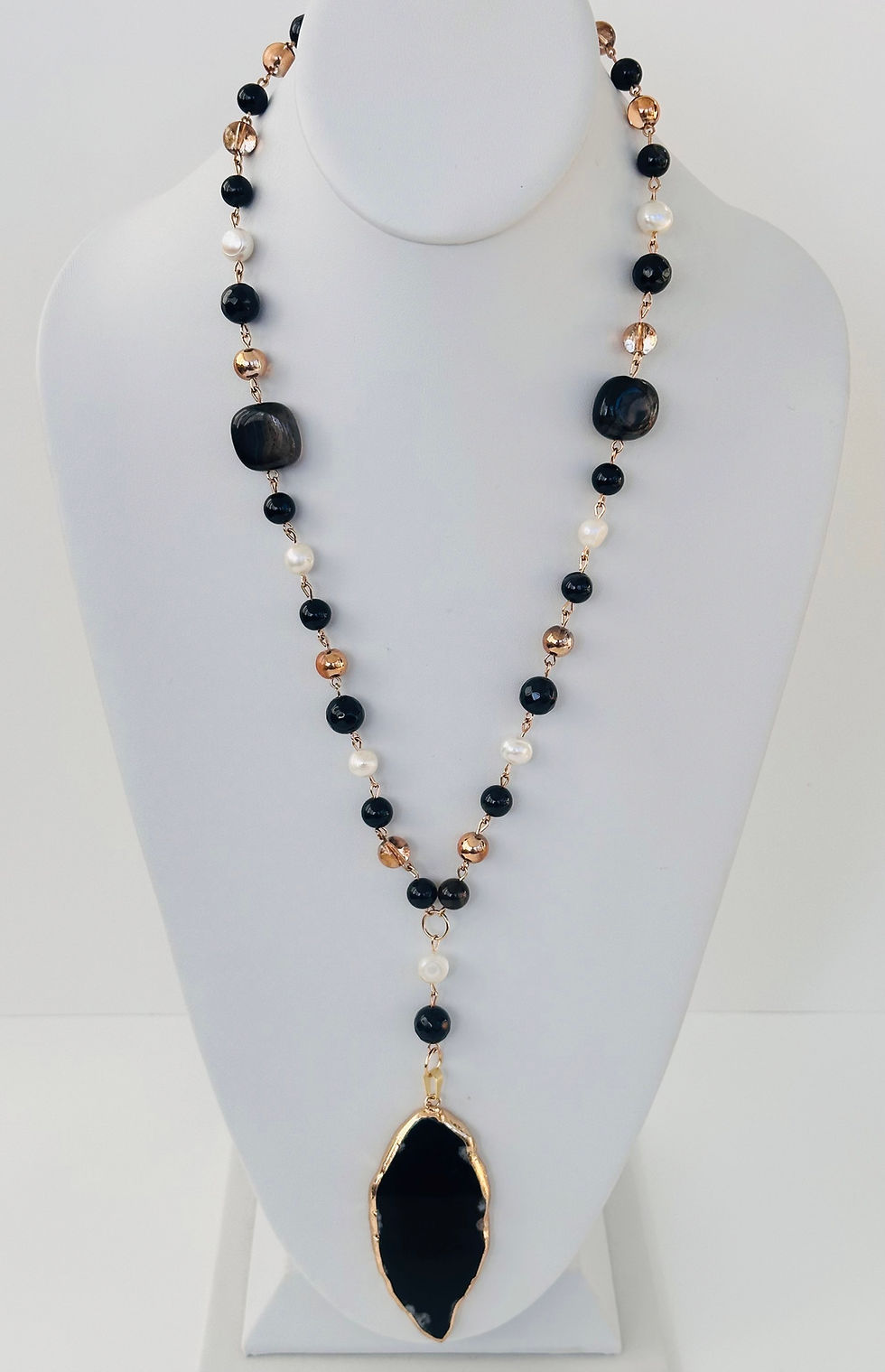 Thumbnail: Midnight Elegance Necklace!