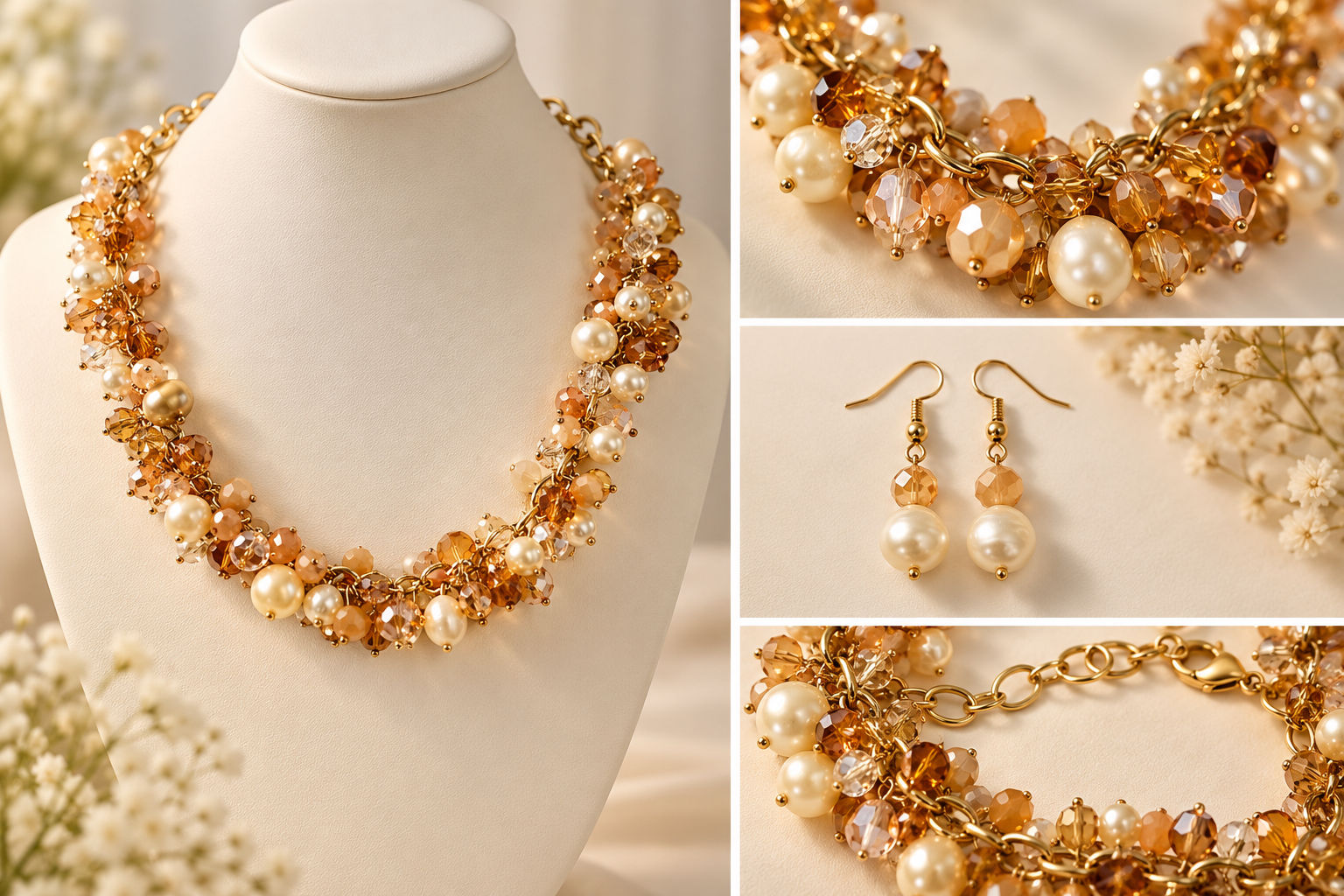 Golden Blush Elegance Set