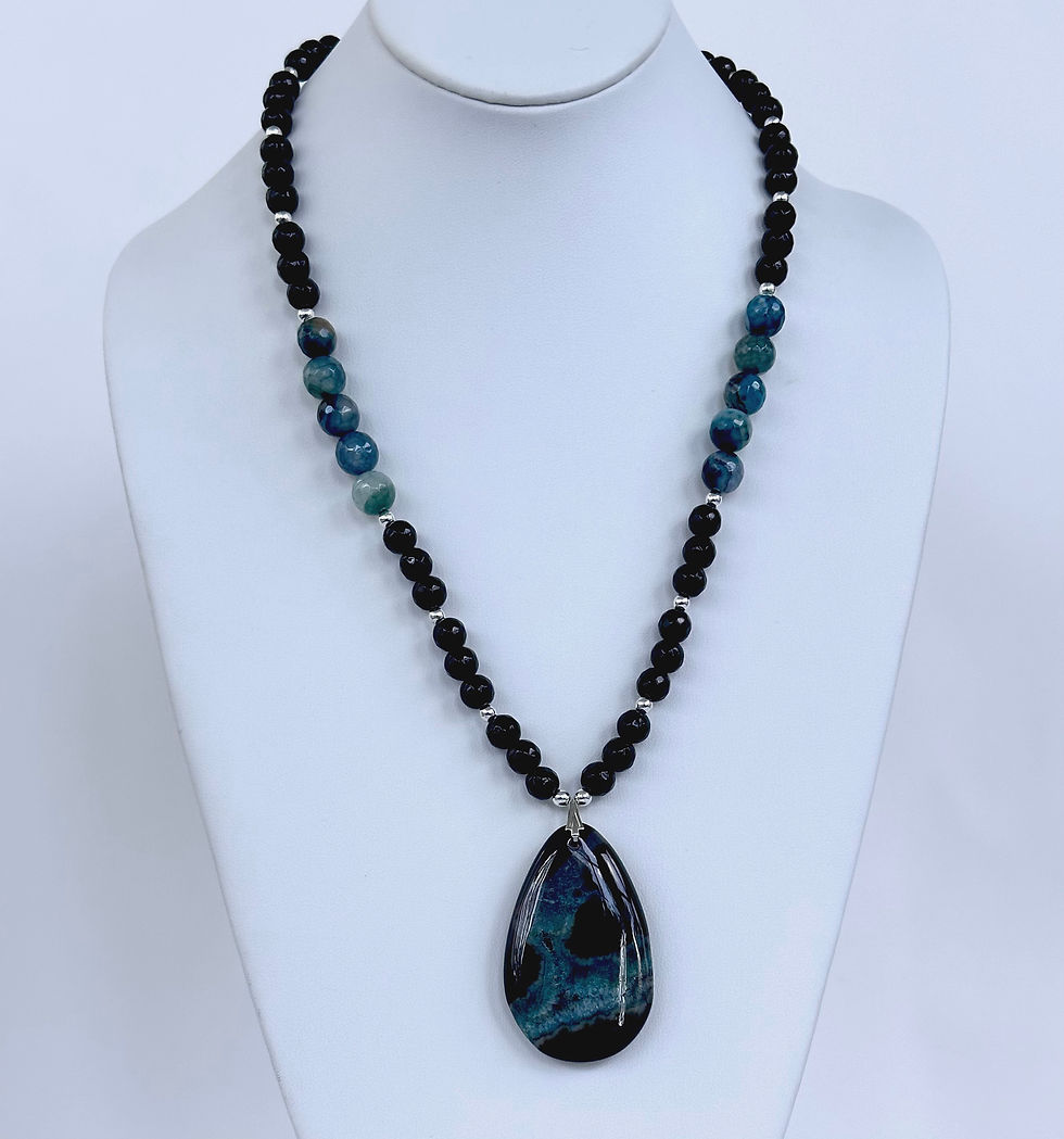 Thumbnail: Lake of Shadows Necklace !