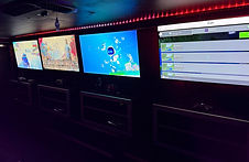 Game truck inside