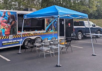 Game truck set up