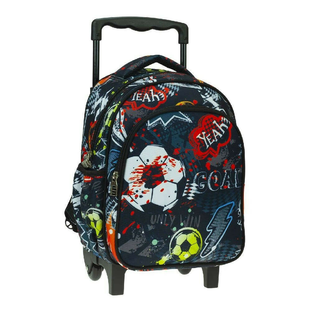 Back Me Up Σχολική Τσάντα Τρόλεϊ Νηπιαγωγείου Πολύχρωμη