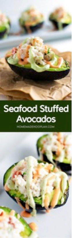 Seafood Stuffed Avocado