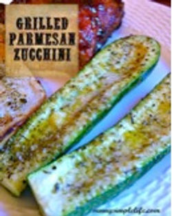 Grilled Parmesan Zucchini