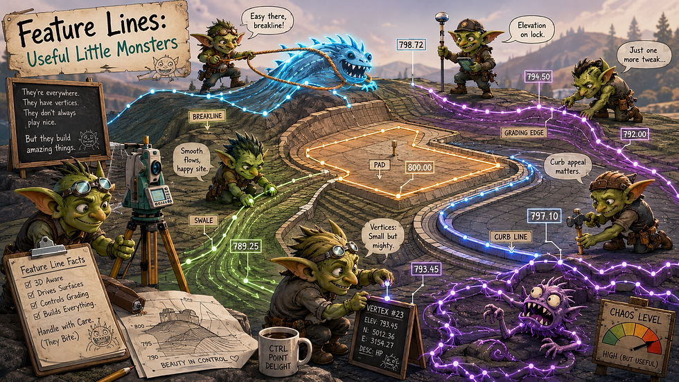 Feature Line Gremlins