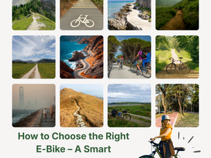How to Choose the Right E-Bike – A Smart Beginner’s Guide