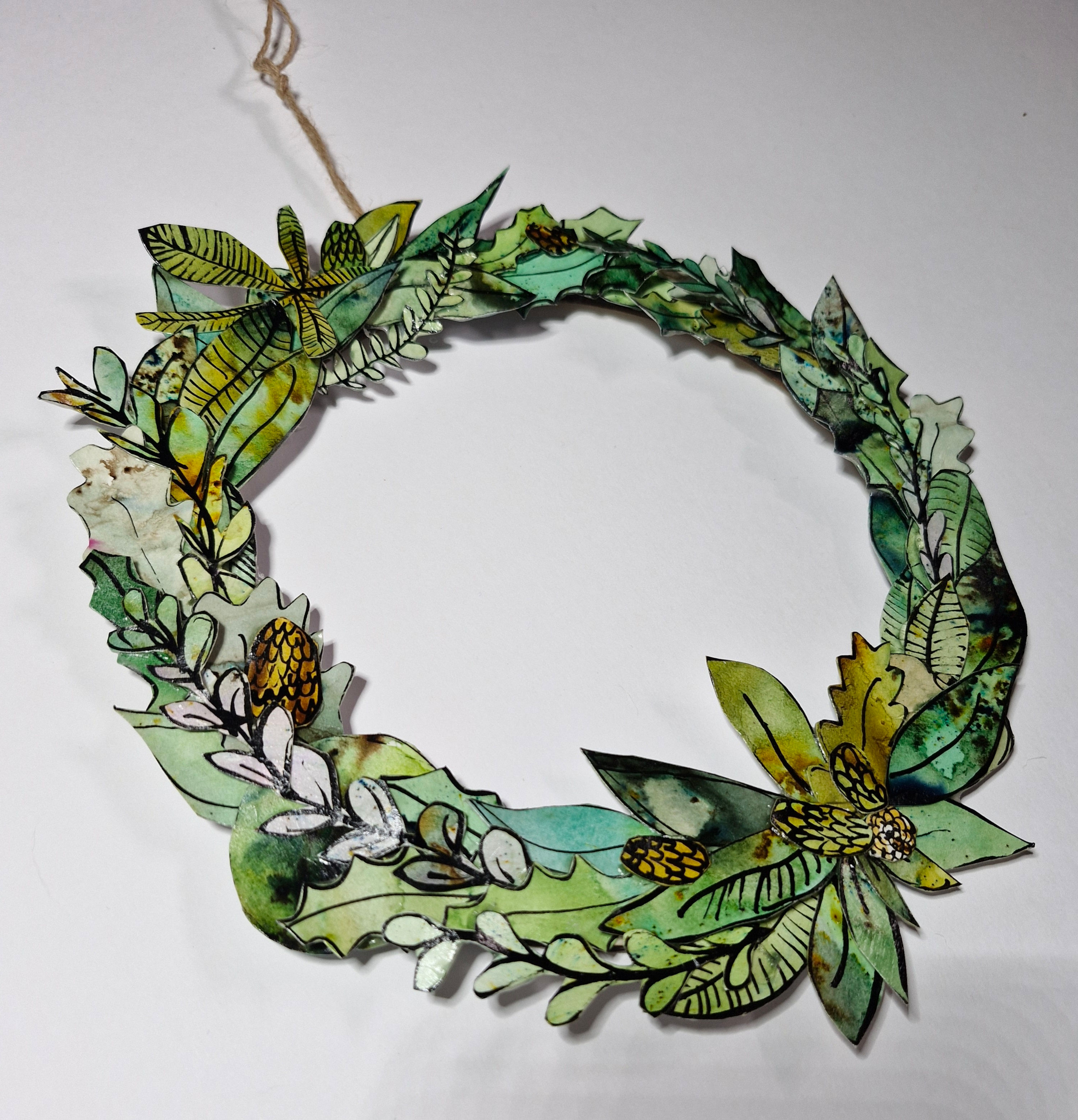 Winter Greens Garland