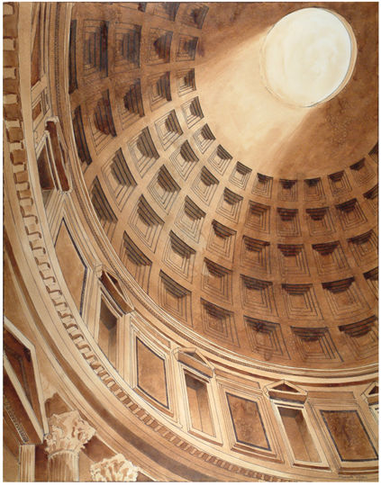 (Coffee) Pantheon Print copy