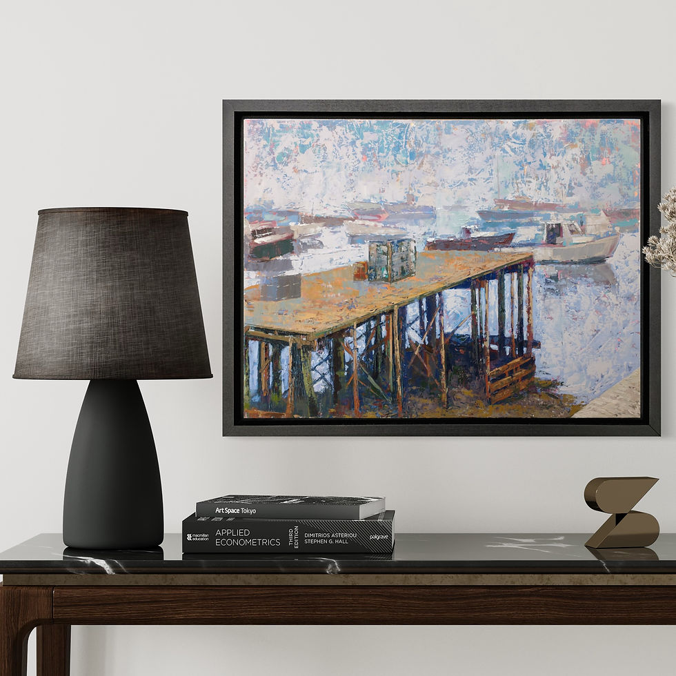'Harbor of Stillness' - Original Painting