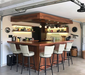 Garage bar conversion