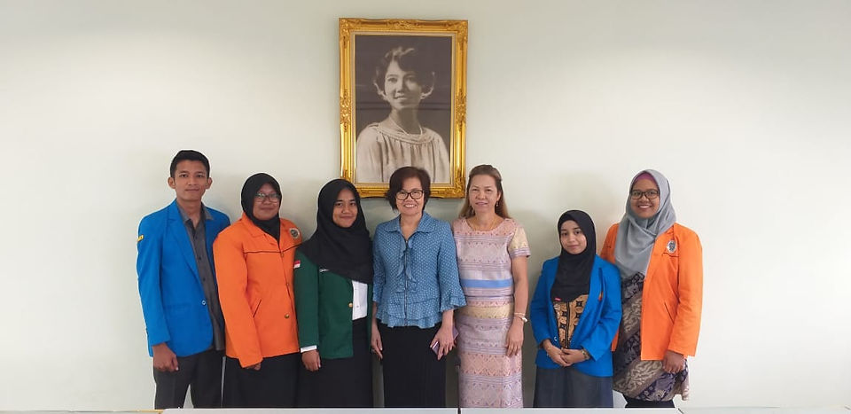with school's director & teachers