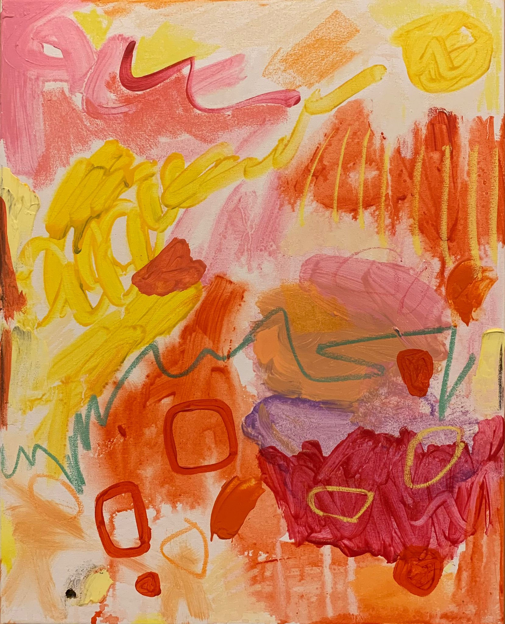 sunset in sitges | 40X50cm