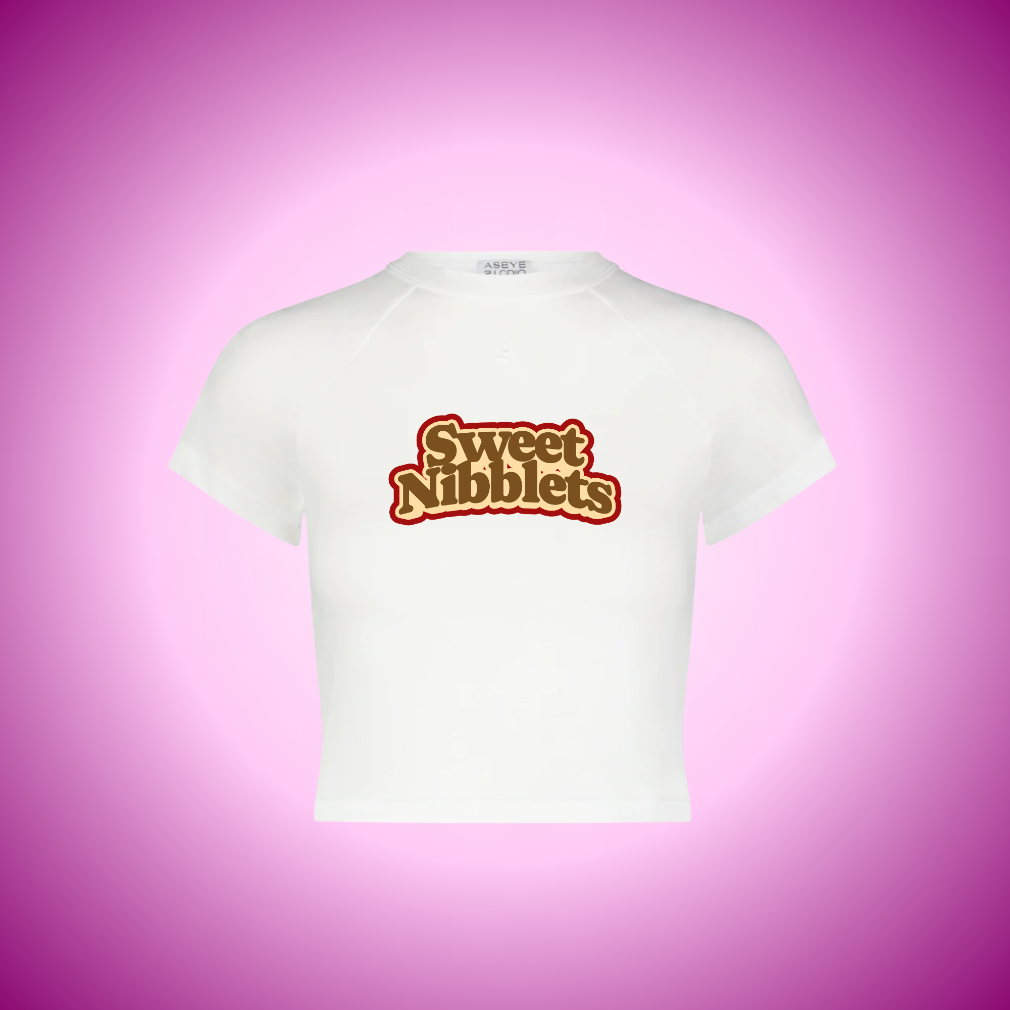 "Sweet Nibblets" Crop Tee