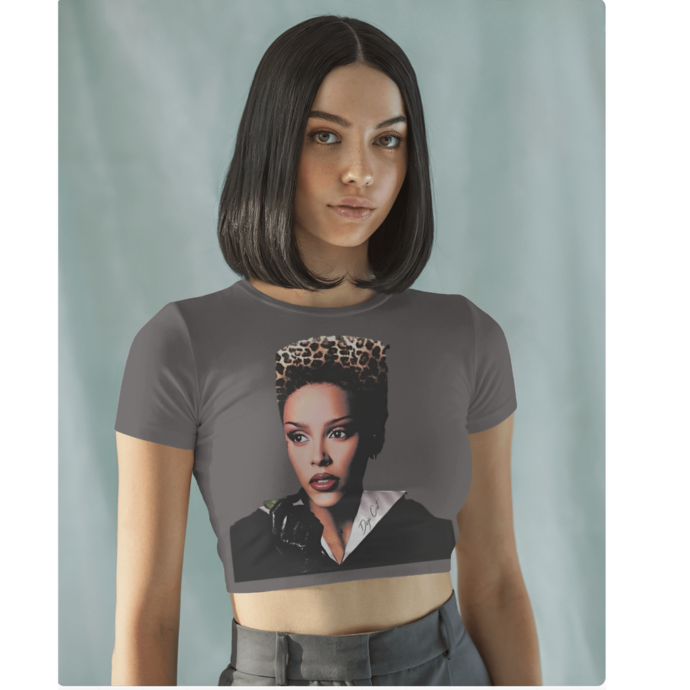 Thumbnail: Leopard Queen Crop Tee