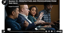 LIFT Project's Goals Presented at the Knight Foundation's Informed Conference