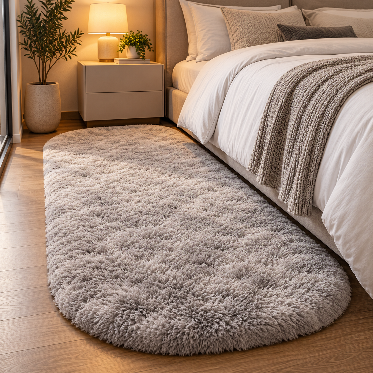 CloudStep™ Plush Bedside Rug