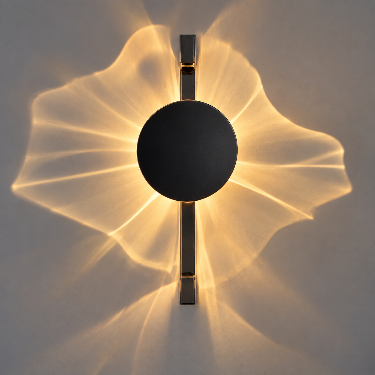 RippleAura™ Rotating Wall Light
