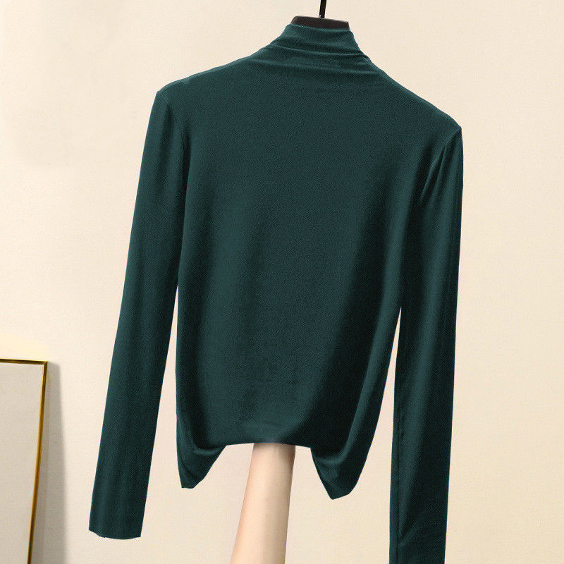 Thumbnail: Tight Fit Long Sleeved Turtleneck