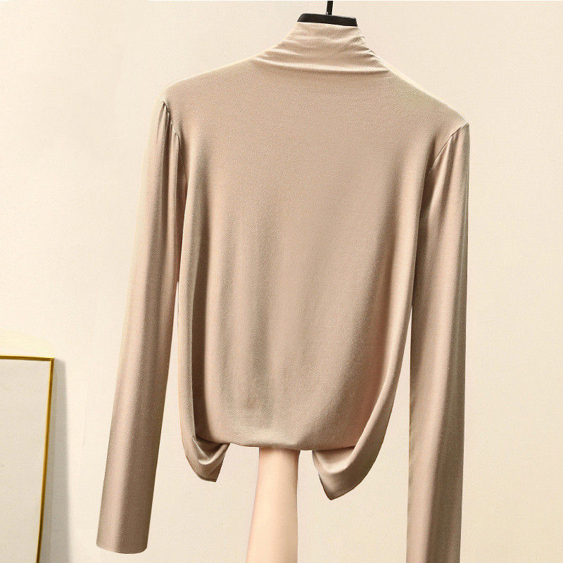Thumbnail: Tight Fit Long Sleeved Turtleneck