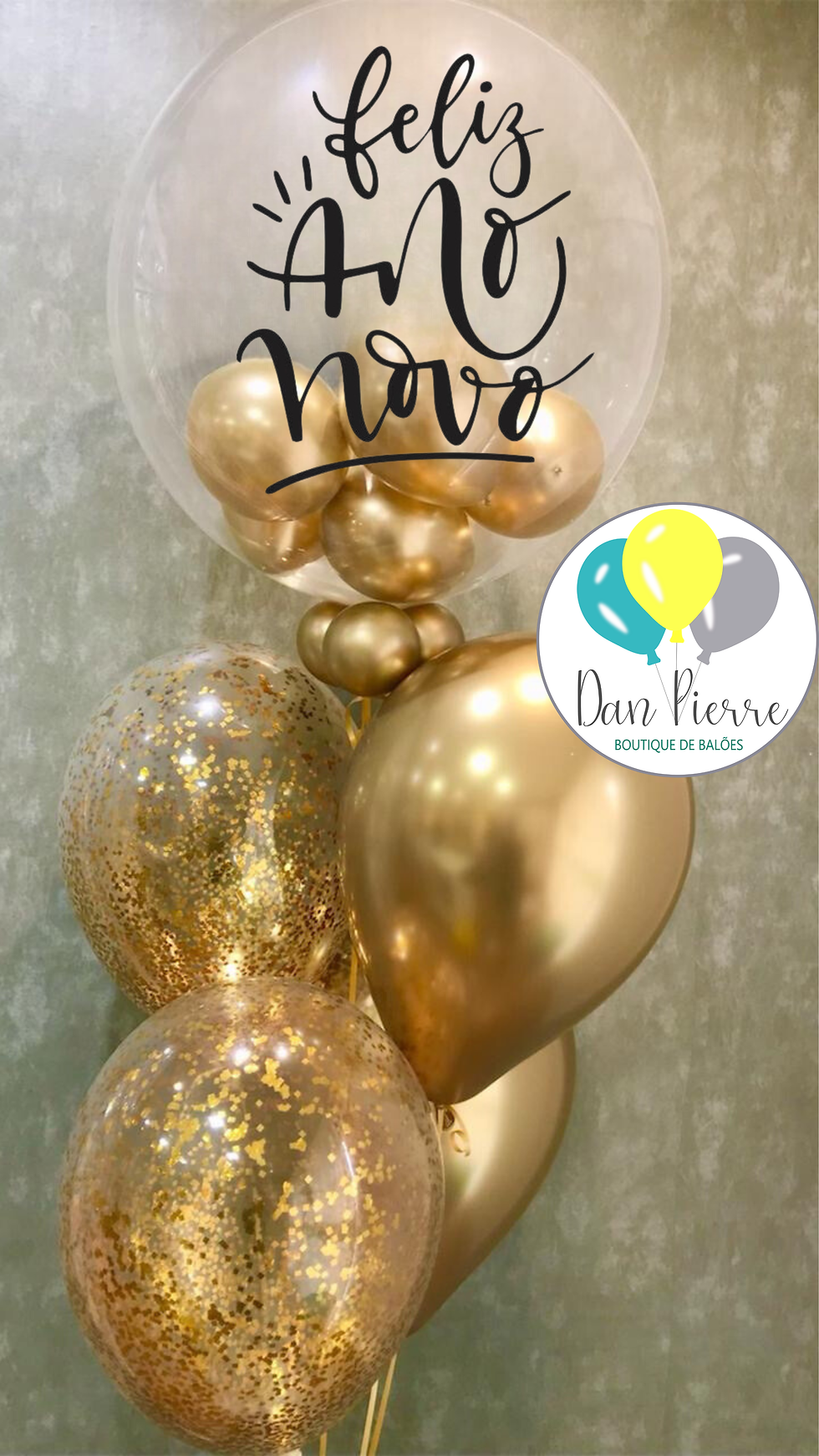 Balões ano novo 2026 em Curitiba